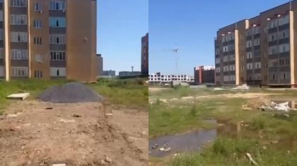Ақтөбеде құрылыс компаниясы балалар алаңы мен тұраққа арналған жерді сатып жіберген