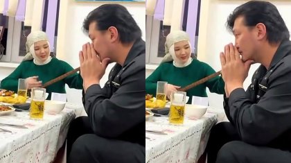 Жаңа дуэт: Жігер Ауыпбаевтың өзінен 15 жас кіші әйелі өнерімен елді таңғалдырды (ВИДЕО)