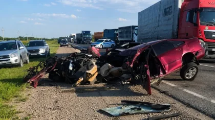 СҚО-да жантүршігерлік жол апатынан 8 адам зардап шекті