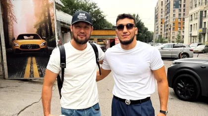 Палуан Ризабек Айтмұхан UFC-ге шығатынын мәлімдеді