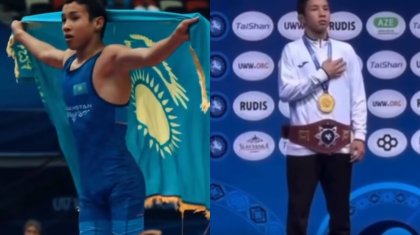 16 жастағы қазақ балуаны еркін күрестен әлем чемпионы атанды (ВИДЕО)
