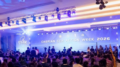 Жаңа адамдар Caspian Sea Action Week 2026 халықаралық экология апталығына қатысты