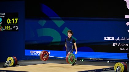 17 жастағы қазақстандық спортшы Азия чемпионатында топ жарды