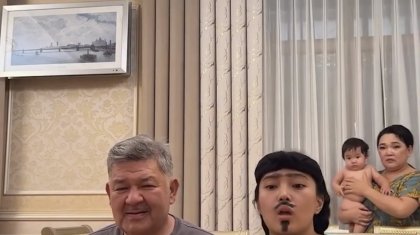 «Келінге жарыпсыз»: Жанар Айжанованың қызының қайынатасымен қалжыңы көптің ашуына тиді (ВИДЕО)
