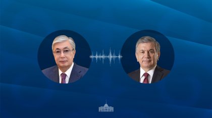 Шавкат Мирзиёев Тоқаевты Құрылтай сайлауының сәтті өтуімен құттықтады