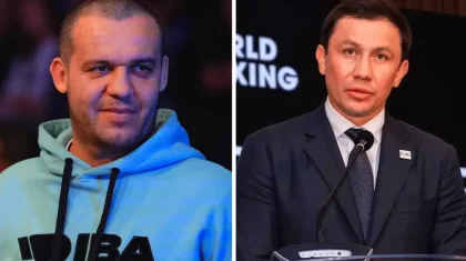 «Әлемдегі ең ұлы спортшылардың бірі»: Умар Кремлев Головкинге Астанада көпшілік алдында алғыс айтты