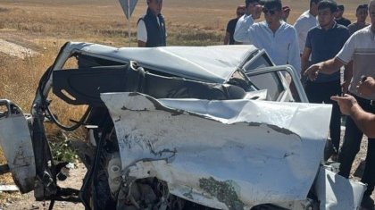 Түркістан облысында жантүршігерлік жол апатынан 2 адам қаза тапты