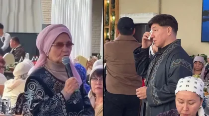 «Ұрпағы өсіп-өнсін»: Зейнеп Ахметова Сәкен Майғазиевке көңіл айтты (ВИДЕО)