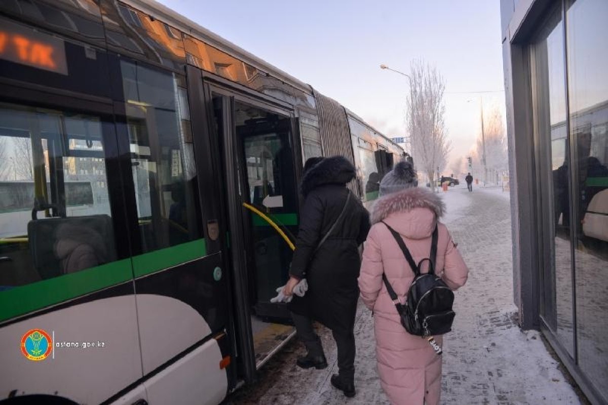 Аязға байланысты Астана маңындағы ауылдарға қатынайтын автобус тоқтатылды