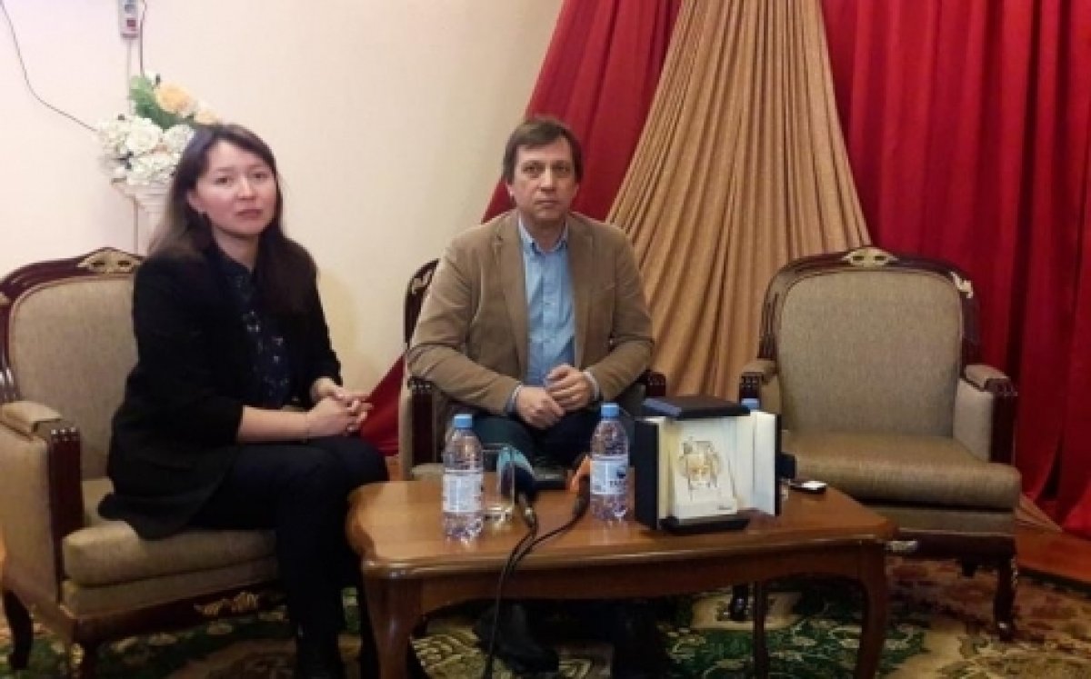 Режиссер и актриса фильма «Айка» встретились с карагандинскими зрителями