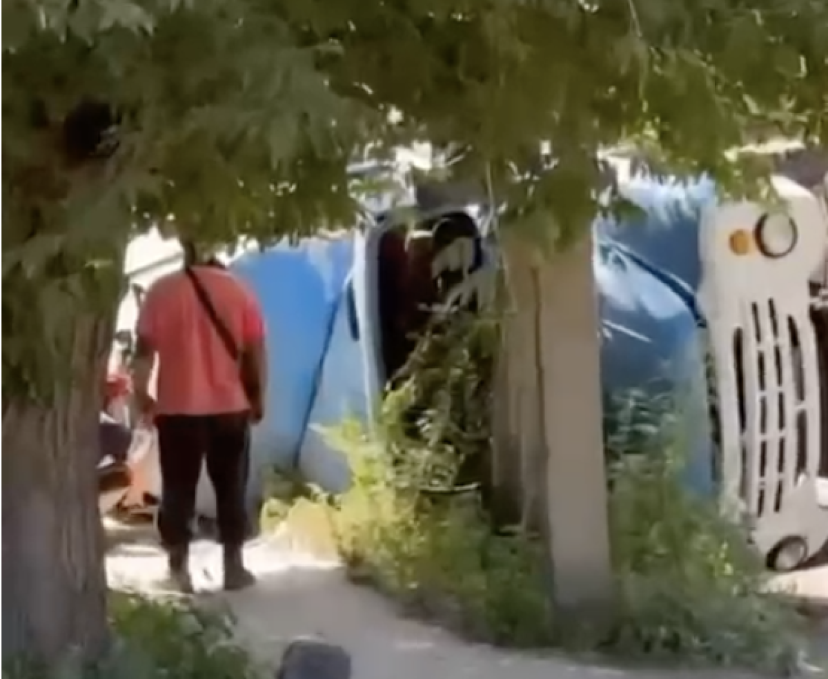 Фото: Видеодан алынған кадр