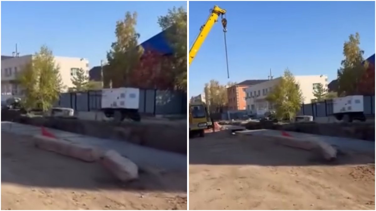 Фото: Видеодан алынған кадр