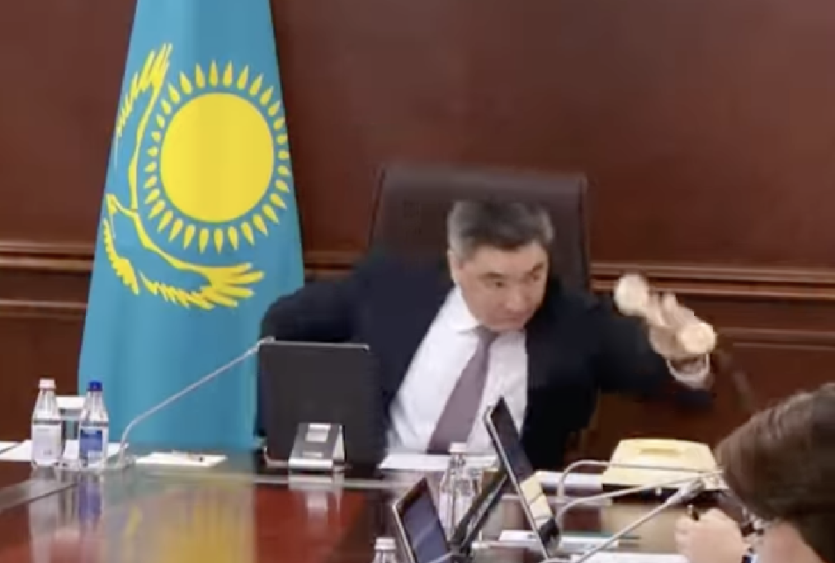 Фото: Видеодан алынған кадр