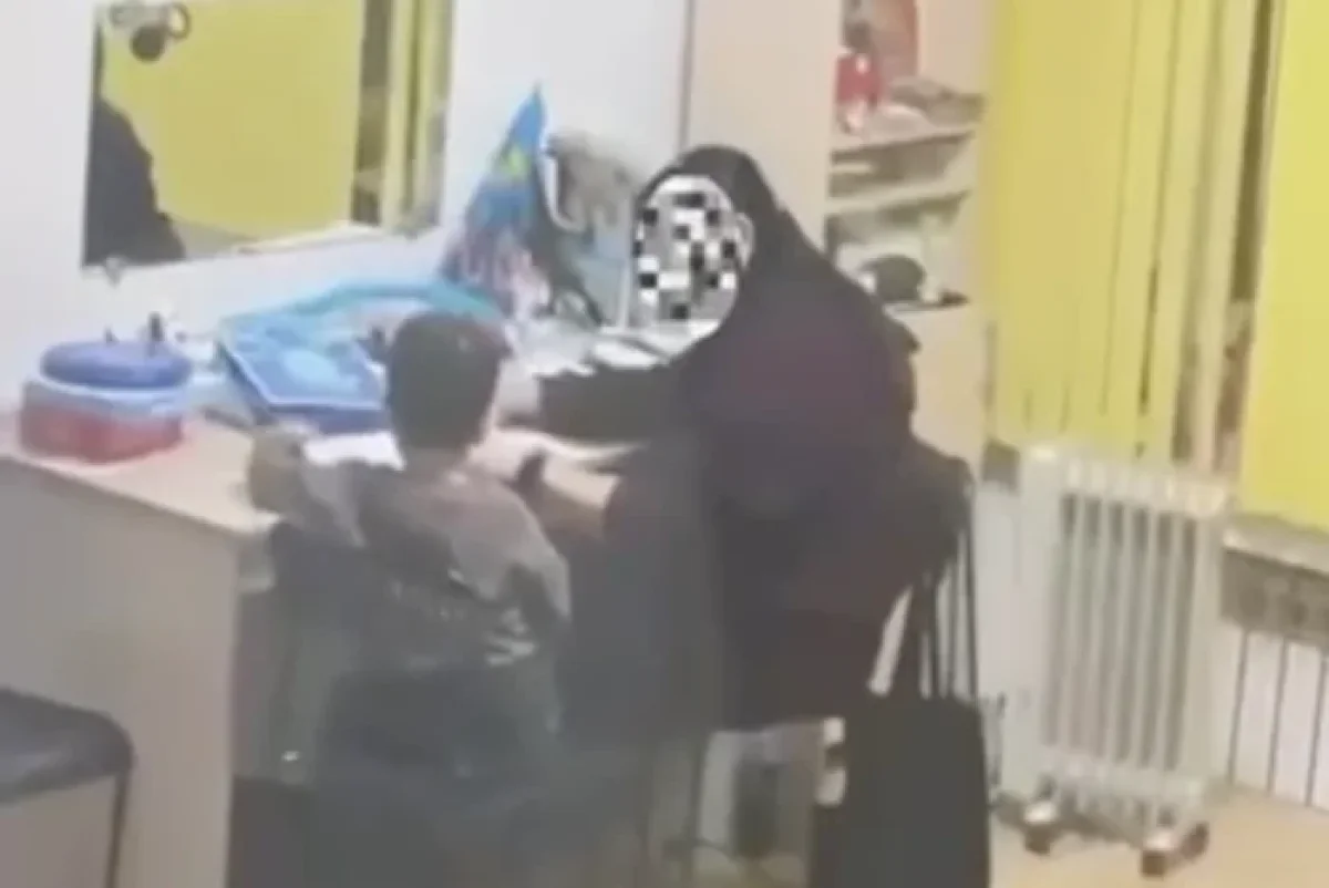 Фото: Видеодан алынған кадр