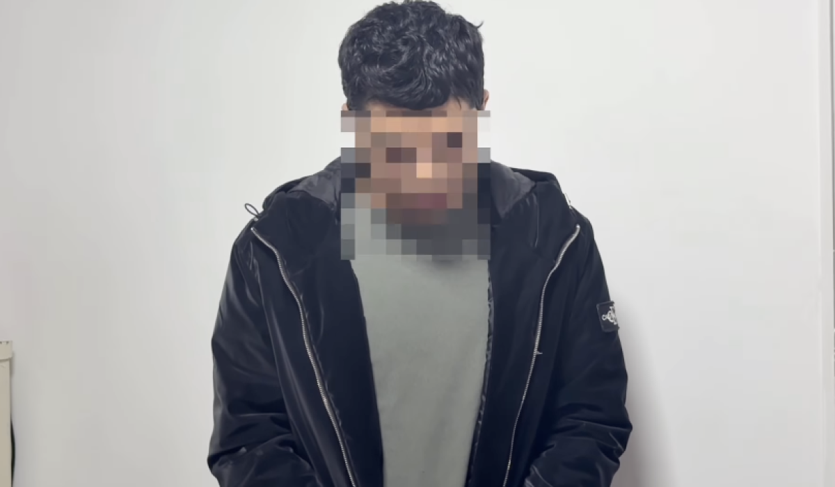 Фото: Видеодан алынған кадр