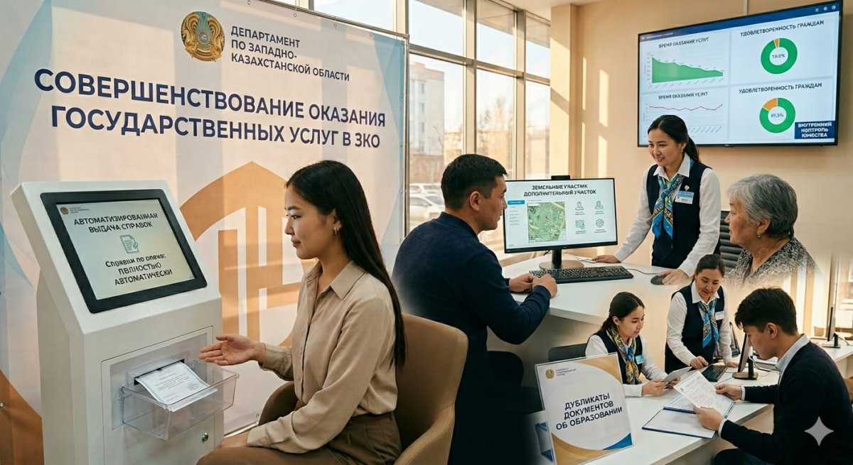 Фото: ҚР Мемлекеттік қызмет істері агенттігінің БҚО бойынша департаменті
