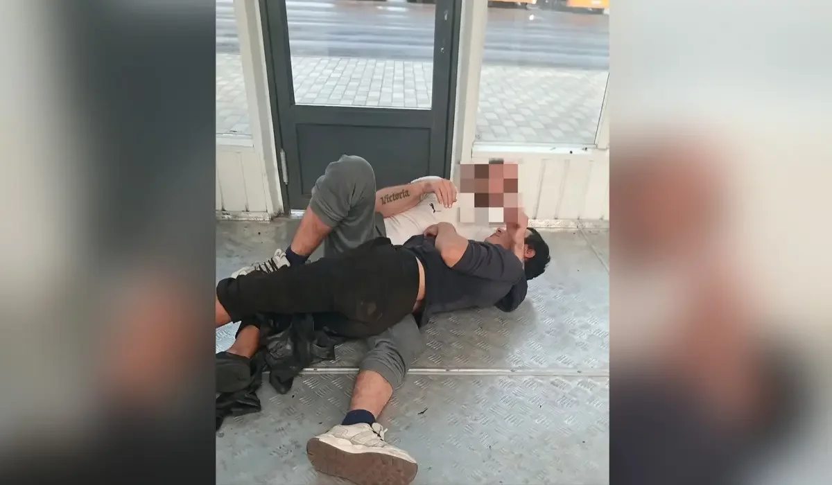 Фото: Видеодан алынған кадр